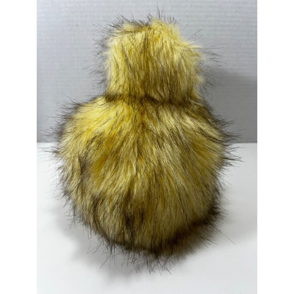 Aurora Fluffy Yellow Duck Rare 8” Plush Duckling Easter Chick Soft Furry Fluffy - Picture 5 of 9